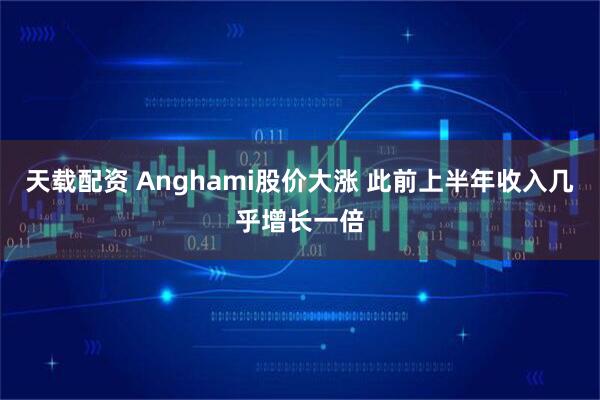 天载配资 Anghami股价大涨 此前上半年收入几乎增长一倍
